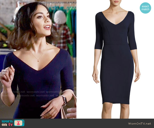 Milly Claire Dress worn by Emily Locke (Vanessa Hudgens) on Powerless
