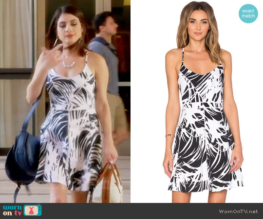 Parker Marigold Dress in Black Cordoba worn by Alexis Gleen (Niki Koss) on Famous in Love