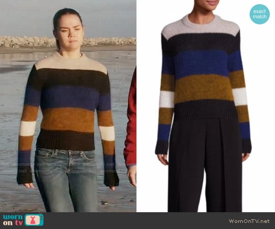 Rag & Bone Britton Sweater in Ash worn by Callie Jacob (Maia Mitchell) on The Fosters