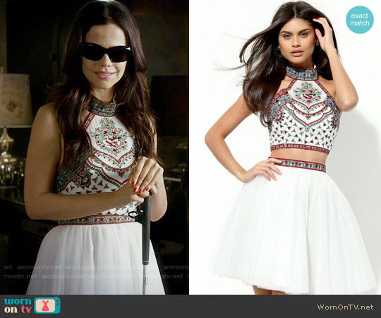 Sherri Hill Style #50645 worn by Jenna Marshall (Tammin Sursok) on Pretty Little Liars