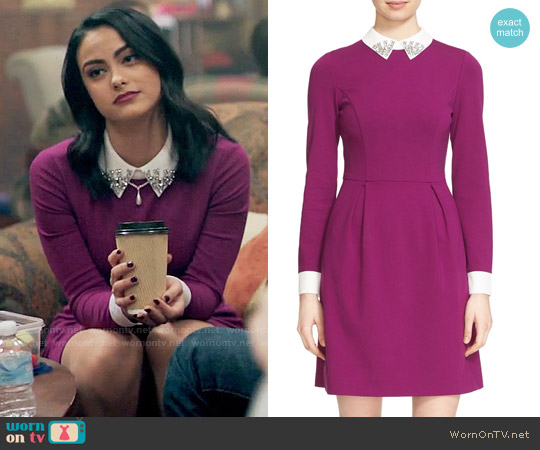 Ted Baker Moona Dress worn by Veronica Lodge (Camila Mendes) on Riverdale