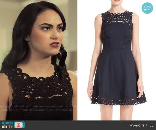 Ted Baker Verony Dress worn by Veronica Lodge (Camila Mendes) on Riverdale
