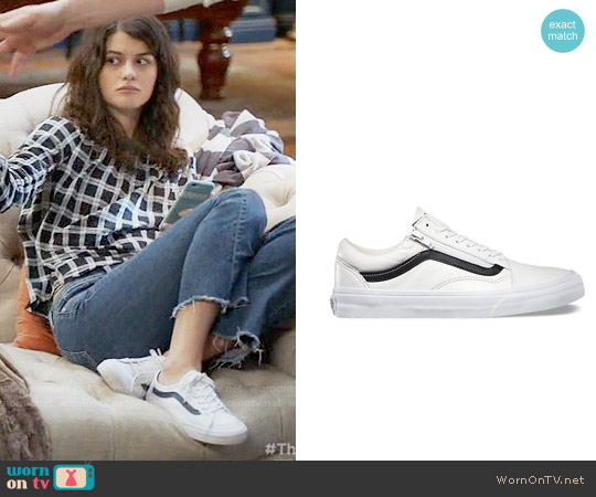 Vans Old Skool Sneakers worn by Sabrina Pemberton (Sofia Black D'Elia) on The Mick