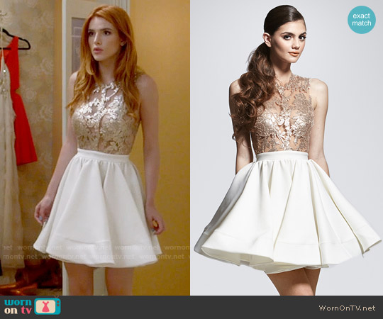 Walter Mendez Belle Cocktail Dress worn by Paige Townsen (Bella Thorne) on Famous in Love