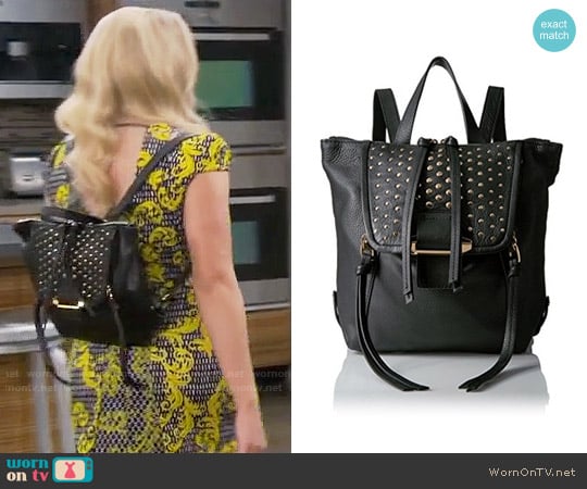 Kooba Bobbi Studded Backpack worn by Gabi Diamond (Emily Osment) on Young and Hungry