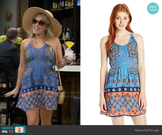 Roxy Dance To The Beat Dress worn by Gabi Diamond (Emily Osment) on Young and Hungry