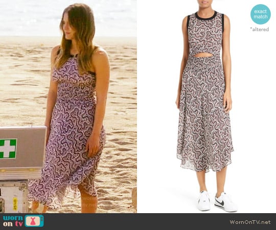 A.L.C. Sandra Dress worn by Paige Dineen (Katharine McPhee) on Scorpion