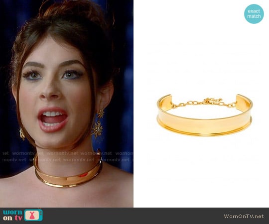 Baublebar Gigi Choker worn by Alexis Gleen (Niki Koss) on Famous in Love