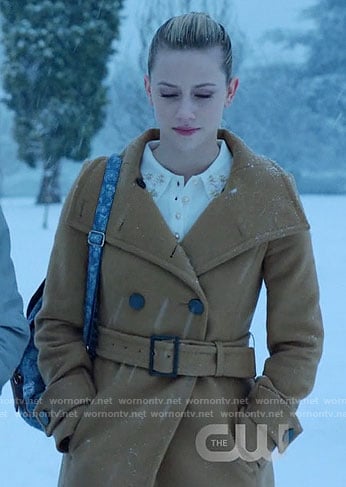 Betty’s camel coat on Riverdale