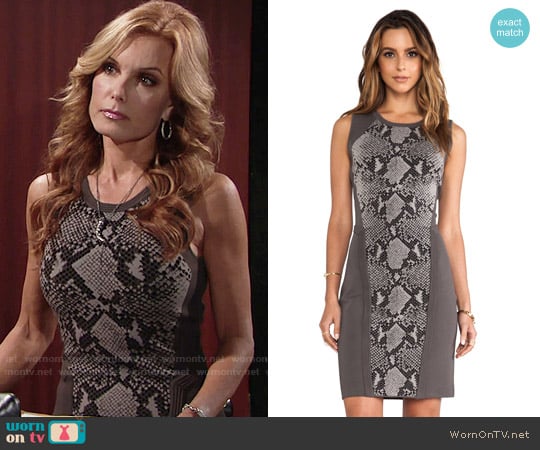 Diane von Furstenberg Franca Dress worn by Lauren Fenmore (Tracey Bregman) on The Young and the Restless