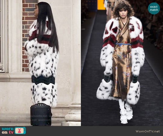 by Fendi - Fall 2016 Collection worn by Cookie Lyon (Taraji P. Henson) on Empire