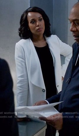 Olivia’s white coat on Scandal