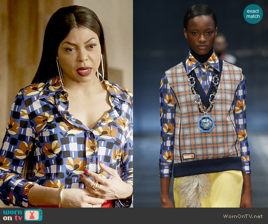 by Prada - SS17 Collection worn by Cookie Lyon (Taraji P. Henson) on Empire
