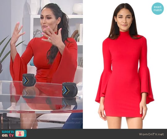 Susana Monaco Izzie Mock Neck Dress