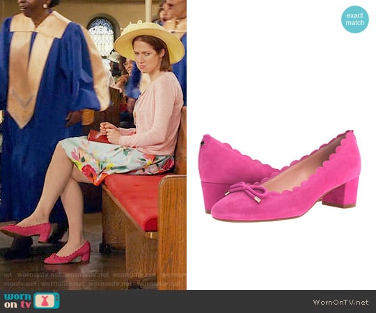 Kate Spade Yasmin Pumps worn by Kimmy Schmidt (Ellie Kemper) on Unbreakable Kimmy Schmidt