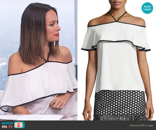 Alexis Isa Top worn by Catt Sadler on E! News