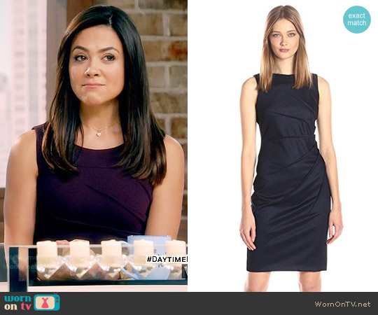 Calvin Klein Starburst Sheath worn by Nina Sandoval (Camille Guaty) on Daytime Divas