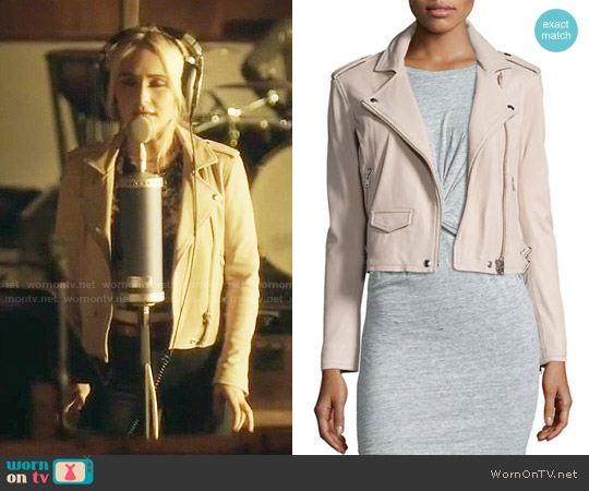 IRO Ashville Jacket in Pink Sand worn by Juliette Barnes (Hayden Panettiere) on Nashville