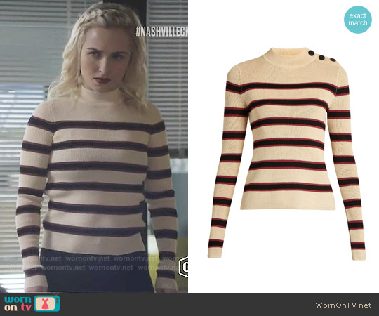 Etoile Isabel Marant Devona Sweater worn by Juliette Barnes (Hayden Panettiere) on Nashville