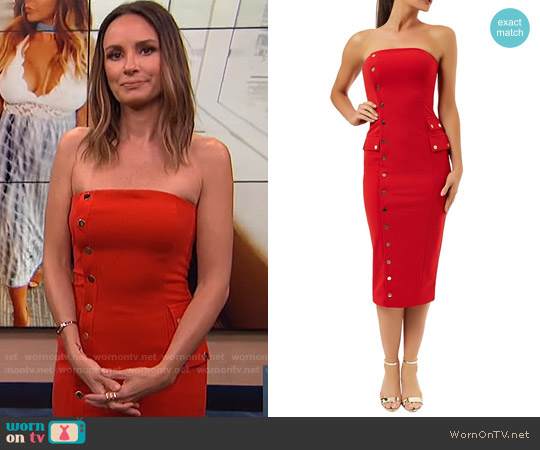 Kalayci Sienna Dress worn by Catt Sadler on E! News