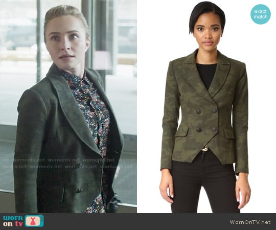Laveer Kadette Camo Blazer worn by Juliette Barnes (Hayden Panettiere) on Nashville