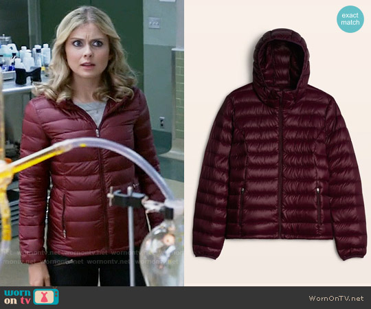 Parklife Botanie Jacket in Black Fig worn by Liv Moore (Rose McIver) on iZombie