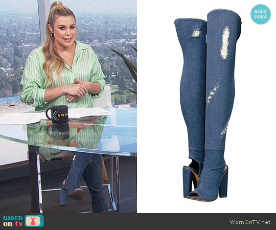 Steve Madden Tonic Boots worn by Carissa Loethen Culiner on E! News