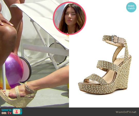 Vince Camuto Melisha Sandals worn by Steffy Forrester (Jacqueline MacInnes Wood) on The Bold and the Beautiful