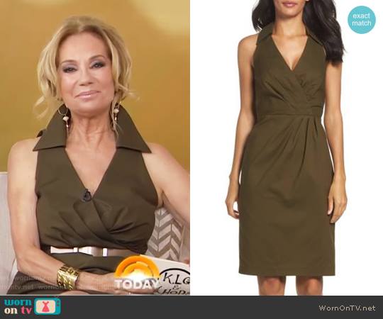 Adrianna Papell Sleeveless Shirtdress worn by Kathie Lee Gifford on Today