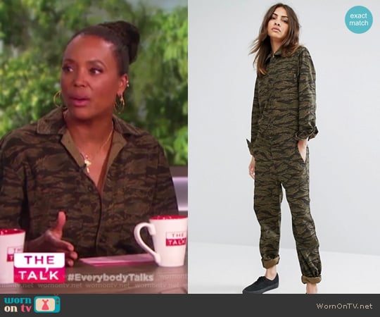 Carhartt WIP Relaxed Boiler Suit Coverall worn by Aisha Tyler on The Talk