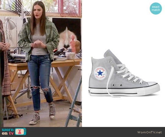 Converse Chuck Taylor High Top Sneakers worn by Callie Jacob (Maia Mitchell) on The Fosters