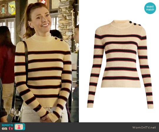Etoile Isabel Marant Devona Sweater worn by Liza Miller (Sutton Foster) on Younger