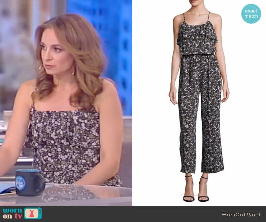 MICHAEL Michael Kors Ruffle Accented Jumpsuit worn by Jedediah Bila on The View