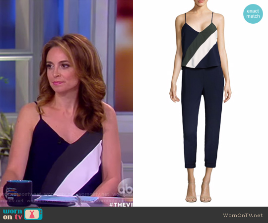 Parker Frida Combo Jumpsuit worn by Jedediah Bila on The View