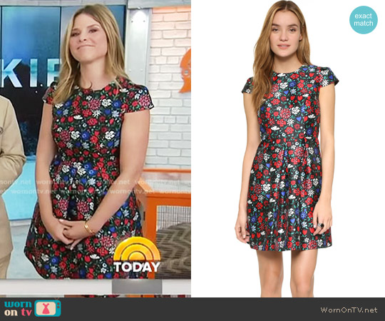 Shoshanna Paris Dress worn by Jenna Bush Hager on Today