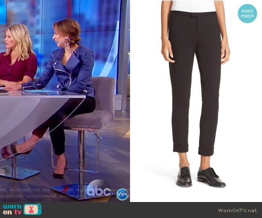 ATM Anthony Thomas Melillo Slim Crop Pants worn by Jedediah Bila on The View