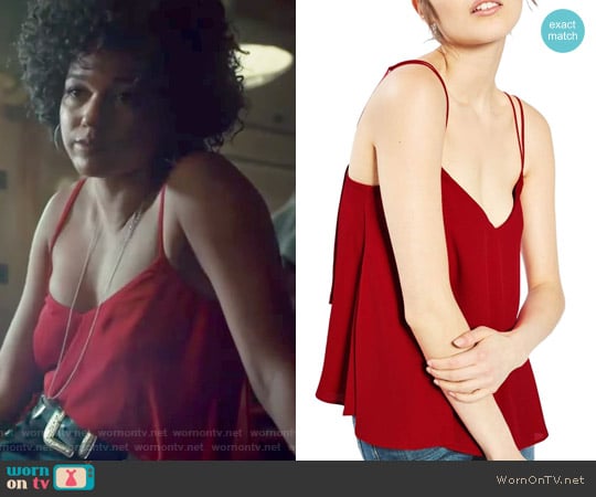 Topshop Rouleau Swing Camisole worn by Maia Roberts (Alisha Wainwright ) on Shadowhunters