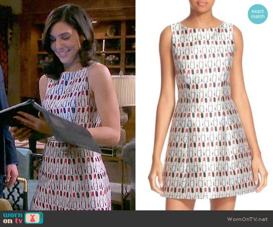 Alice + Olivia Lindsey Dress worn by Gabi Hernandez (Camila Banus) on Days of our Lives