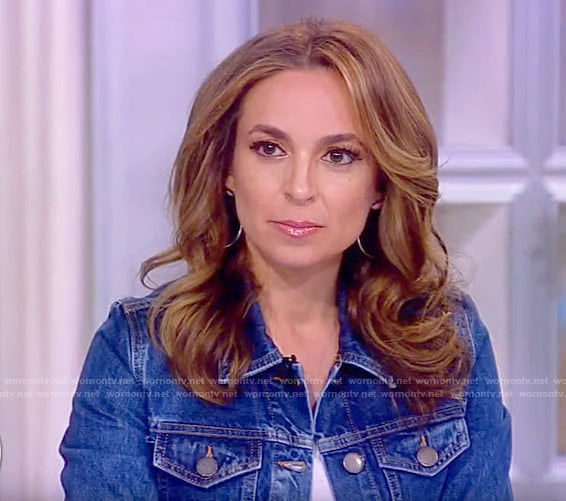 Jedediah’s denim jacket on The View