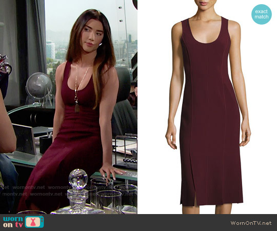 Elizabeth and James Mireille Dress worn by Steffy Forrester (Jacqueline MacInnes Wood) on The Bold and the Beautiful