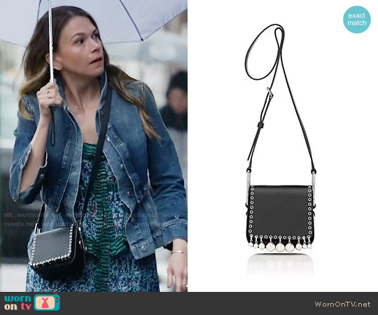 Isabel Marant Moona Shoulder Bag worn by Liza Miller (Sutton Foster) on Younger