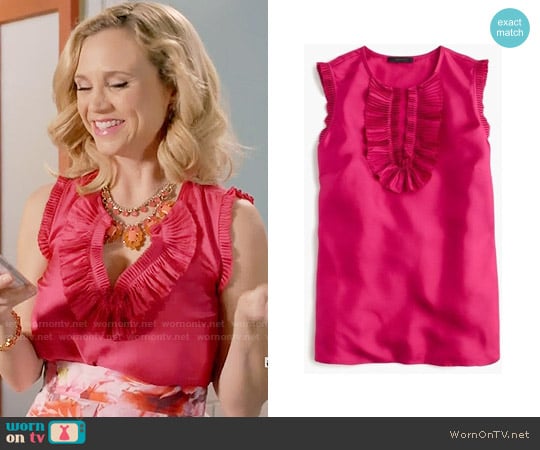 J.Crew Margot Top worn by Heather Flynn-Kellogg (Fiona Gubelmann) on Daytime Divas