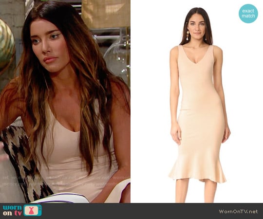 LAgence Lucia Dress worn by Steffy Forrester (Jacqueline MacInnes Wood) on The Bold and the Beautiful