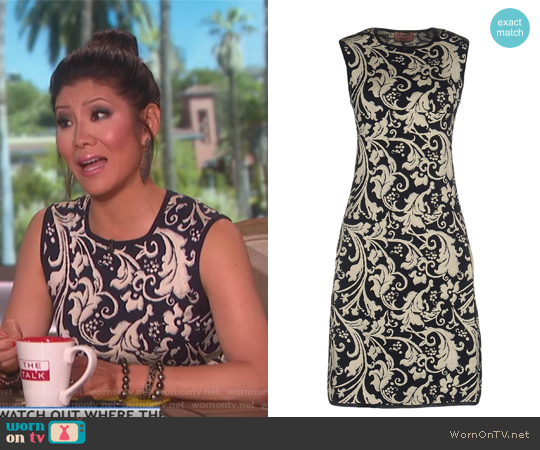Lanvin Short Dress worn by Julie Chen on The Talk