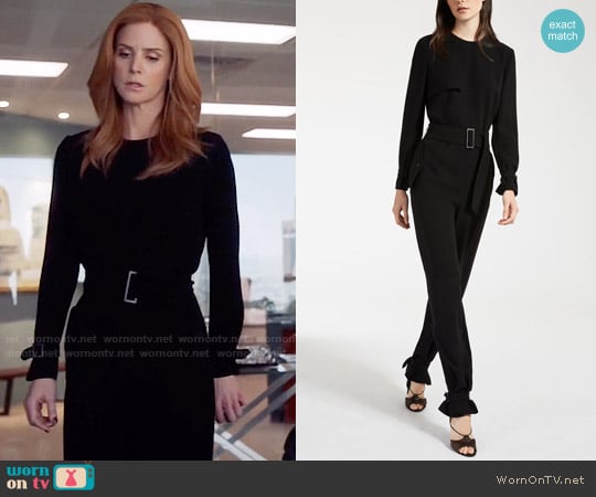 Max Mara Cady Jumpsuit worn by Donna Paulsen (Sarah Rafferty) on Suits