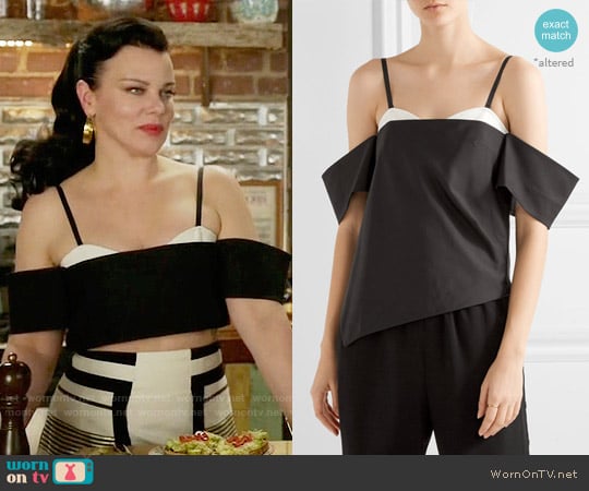 Tibi Agathe Top worn by Maggie (Debi Mazar) on Younger
