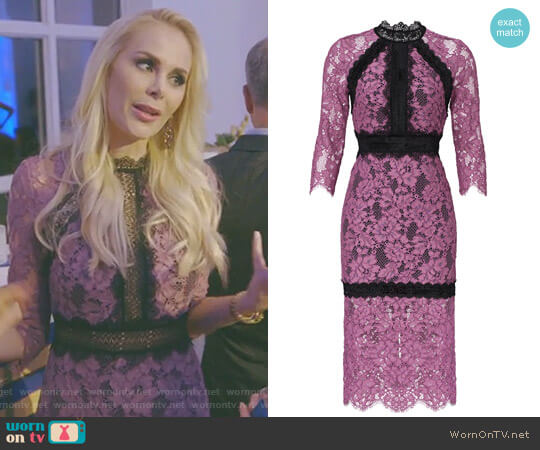 Alexis Orchid Marisa Dress worn by Kameron Westcott on The Real Housewives of Dallas