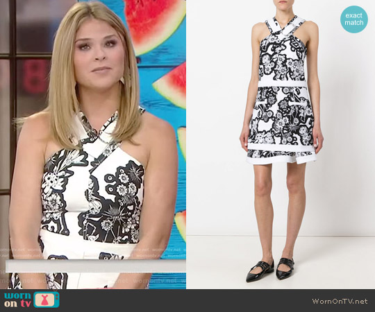 Carven Halter Dress worn by Jenna Bush Hager on Today