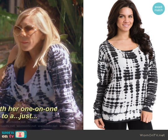 Hard Tail Slouch Back Sweatshirt worn by Vicki Gunvalson on The Real Housewives of Orange County