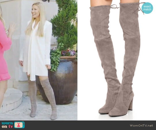 Stuart Weitzman Highland Over the Knee Boot worn by Stephanie Hollman on The Real Housewives of Dallas